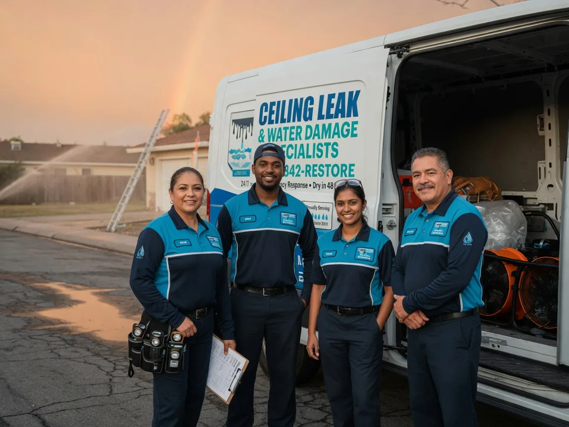Ceiling Leak Cleanup company in Junction City, OR